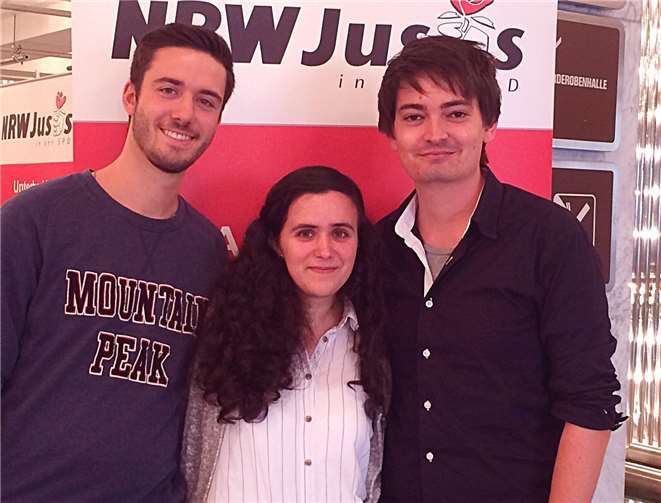Die Jusos Rhein-Sieg bei der Landeskonferenz der NRWJusos. privat