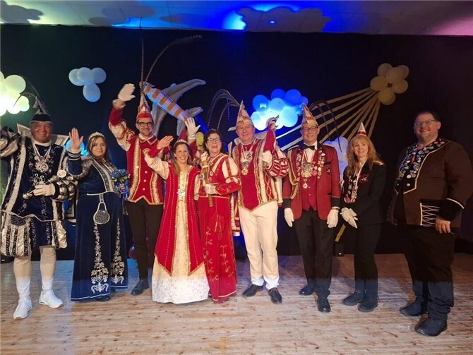 Die KG „Bunte Kuh“ Walporzheim war wieder auf Tour. Foto: privat