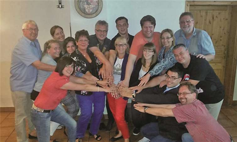 Die KG Funken Rot-Weiß-Gold Metternich ist für die neue Session bestens gerüstet.privat