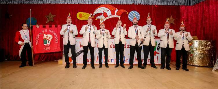 Die KG Hatzenport bereitete der Narrenschar einen gelungenen Abend mit viel närrischem Frohsinn. Fotos: EP