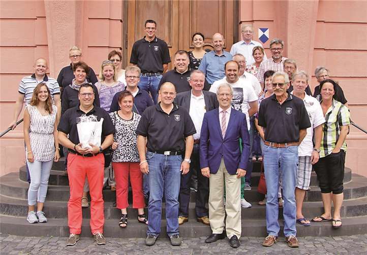 Die KG Sayn in Mainz, gemeinsam mit Josef Dötsch. Christoph Herges