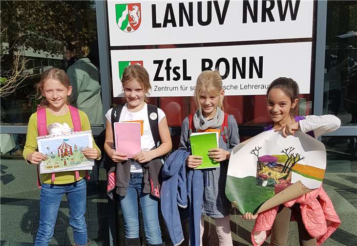 Die KGS-Kinder waren stolz über die eigenen Leistungen und zeigten große Freude am Lernen und Forschen.privat