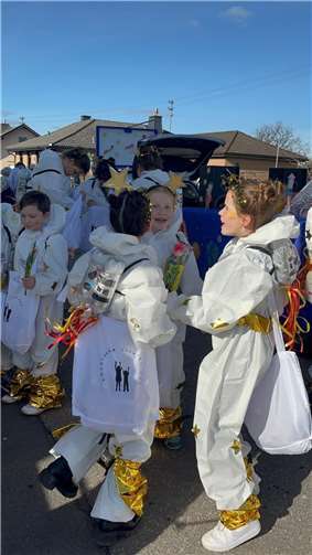 Die KInder sind mit viel Spaß bei der Sache.  Foto: privat