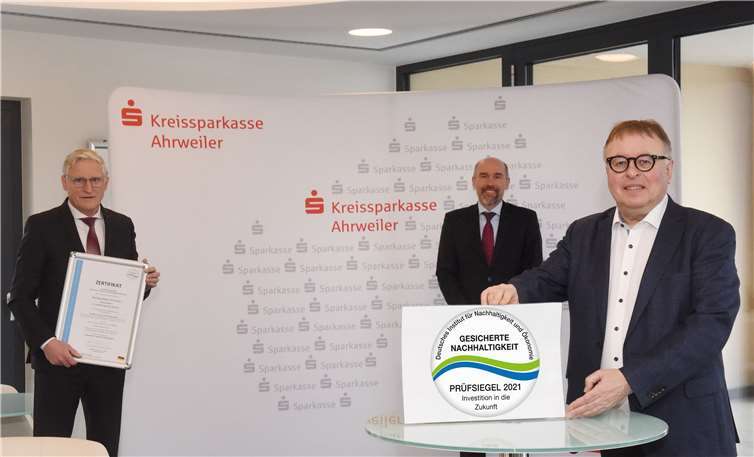 Die KSK wurde erneut für ihre Nachhaltigkeit ausgezeichnet. Foto: Martin Gaußmann