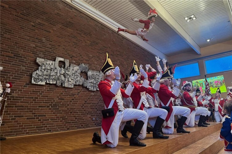 Die KaZi Funken aus Lohmar in Aktion.