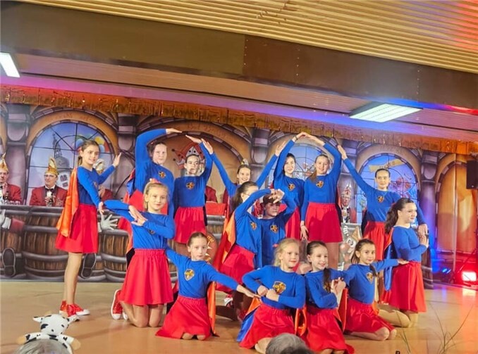 Die Kadetten zeigten einen tollen Showtanz und überzeugten als Superhelden.