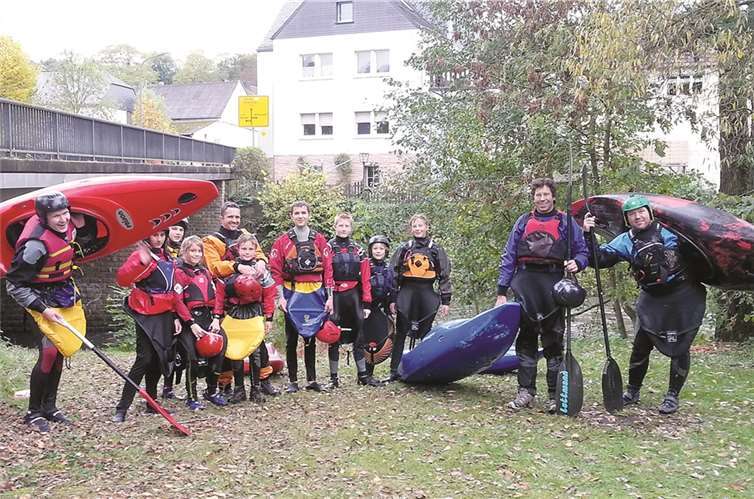 Die Kajak-Jugend des WSV Remagen erlebte eine turbulente Wochenendausfahrt. privat