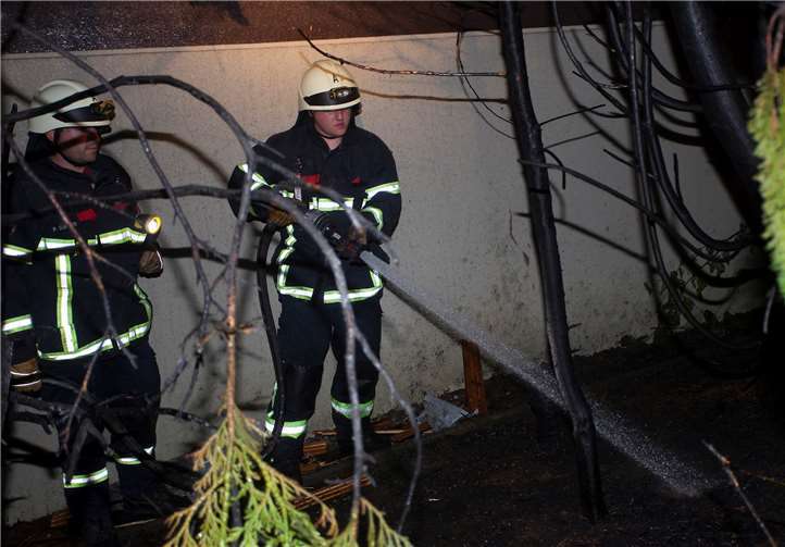 Die Kameraden der Feuerwehr Puderbach wurden am Freitag, den 23. August zu zwei Einsätzen gerufen.Foto: Feuerwehr Puderbach