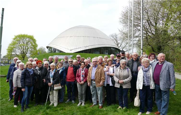 Die Kameradschaft ERH im Kreis Ahrweiler besuchte das Planetarium in Bochum. privat