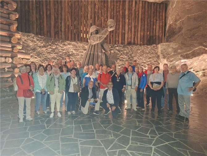 Die Kameradschaft veranstaltete eine außergewöhnliche Mehrtagesfahrt nach Südpolen.  Foto: privat