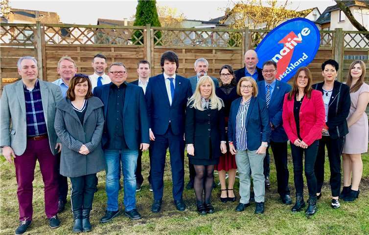 Die Kandidaten der AfD für den Neuwieder Kreistag. Quelle: AfD