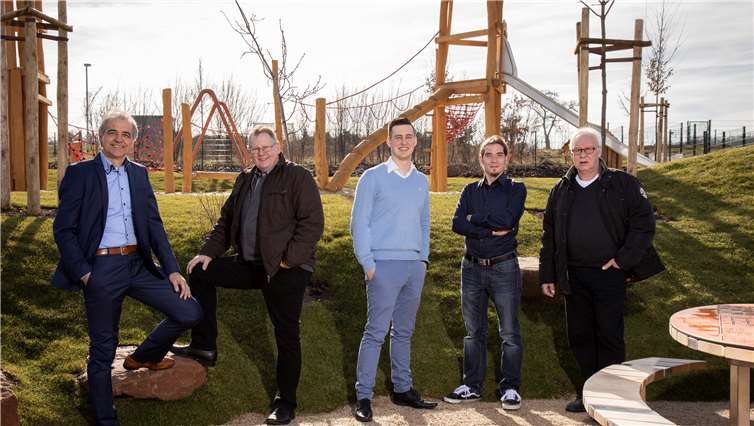 Die Kandidaten der CDU in Franken sind Hans-Werner Adams, Heinz Wilhelm, Felix Menacher, Sven Gäb und Jürgen Otter (v. li.). Foto: privat