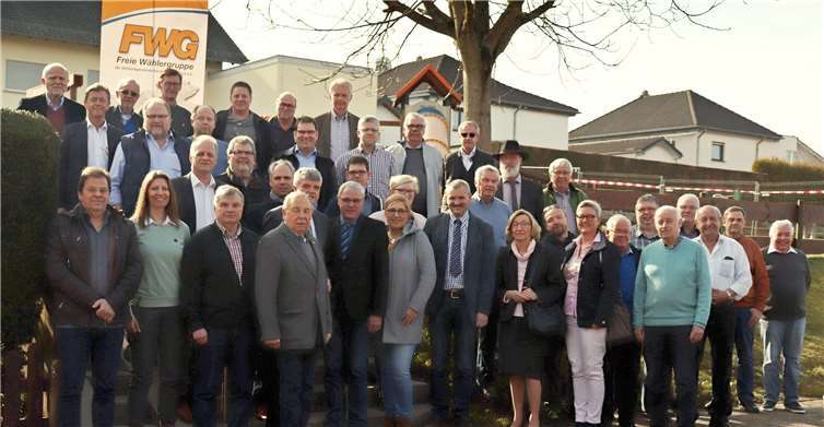 Die Kandidaten der FWG Westerwald für den Kreistag.Fotos: privat