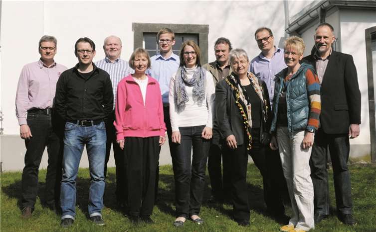 Die Kandidaten der Wählergruppe unterstützen Ortsbürgermeister Dieter Klein-Ventur für seine neue Kandidatur. privat