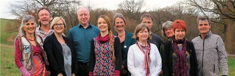 Die Kandidaten des Ortsverbands Maifeld-Rhein-Mosel von Bündnis 90/Die Grünen (von links): Martina Grosvenor, Gavin Grosvenor, Manuela Bork, Klaus Meurer, Michaela Jubelius, Christine Lang, Klaudia Ternus, Bernhard Mercier, Beata Zadick-Fuhrmann, Birgit Meyreis und Marc Fuhrmann. Foto: privat