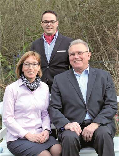 Die Kandidaten für das zukünftige Führungsteam der Meckenheimer CDU (v.l.): Katja Kroeger, Joachim Kühlwetter und Leonhard Müller. CDU-Meckenheim