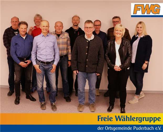 Die Kandidaten für den Gemeinderat der Ortsgemeinde Puderbach. Auf dem Foto fehlen folgende Listenkandidaten, die am Tag der Mitgliederversammlung leider verhindert waren: Andreas Melzbach, Ute Spies, Annette Schneider-Pangert, Rafael Lelesch, Wolf Hennig.Foto: privat