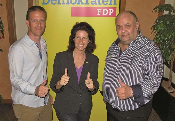 Die Kandidaten für die Landtagswahl 2016 (v.li.): Carsten Renner, Susanne Rausch-Preißler und Alfred Nett. privat