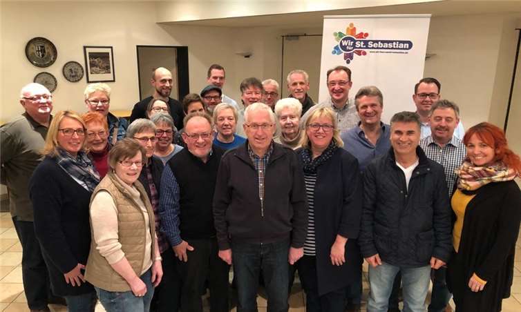 Die Kandidaten und Mitglieder der WFS mit ihrem Spitzenmann und Bürgermeisterkandidaten Reinhold Milde.Foto: privat