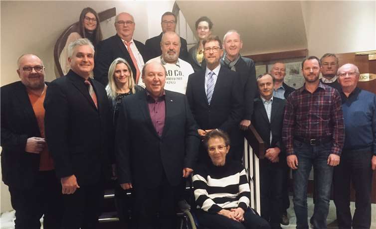 Die Kandidatenlisten wurden kürzlich aufgestellt. 1. Reihe v. l.: Frank Jeub, Dr. Jens Hetfleisch-Stephan, Dr. Annette Gies, Wilfried Sommer, Ingeborg Heuser, Detlef Odenkirchen, Anton Gieraths, Marcel Delord und Ludwig Schäfer; 2. Reihe v. l.: Aileen Stupp, Klaus Schneider, Erich Stadtfeld, Stephan Hübinger, Horst Gies, Birgit Laux, Dr. Ulrich Krafft und Frank Bender. Foto: privat