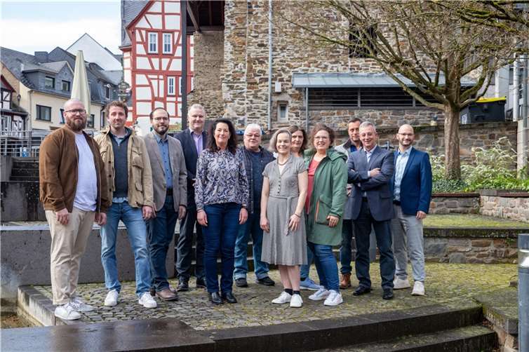 Die Kandidatinnen und Kandidaten der CDU-Liste für die VG Vallendar und die Wahl am 9. Juni stehen fest.  Copyright: Hanno Fischer/Quelle: CDU Vallendar