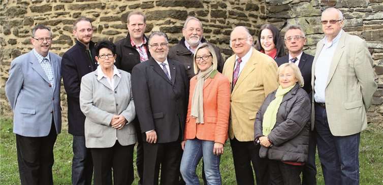 Die Kandidatinnen und Kandidaten der CDU für den Ortsbeirat Sinzig. privat