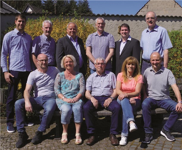 Die Kandidatinnen und Kandidaten der FWG für den Gemeinderat Gönnersdorf.Foto: FWG