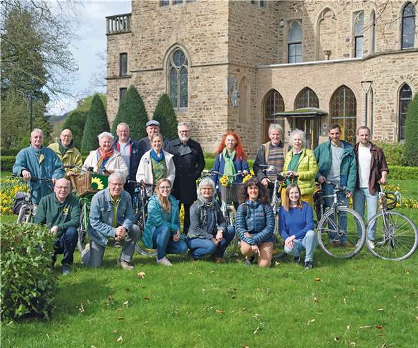 Die Kandidatinnen und Kandidaten der Grünen, die sich für den kommenden Sinziger Stadtrat bewerben.  Foto:Stefanie Weber