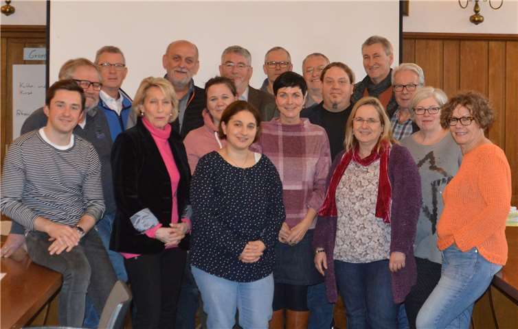 Die Kandidatinnen und Kandidaten der SPD Linz nach der Vorbereitung und Themenfestlegung zur Kommunalwahl. Foto: R. Zimmermann