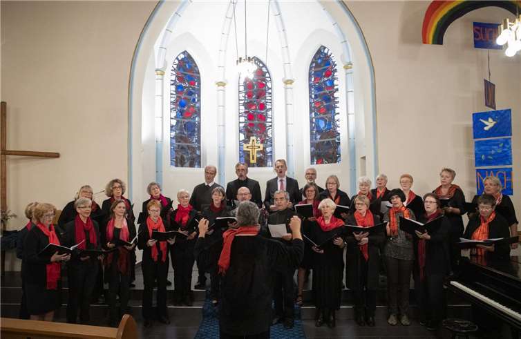 Die Kantorei „Cantate con Spirito“ ist am 21. Dezember in Remagen zu Gast. Foto: Anke Flossdorf