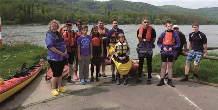 Die Kanuten erlebten gemeinsam ein abwechslungsreiches Zeltlager. privat