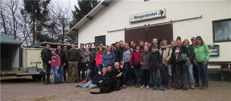 Die Karfreitagswanderer des VC Sinzig.Privat