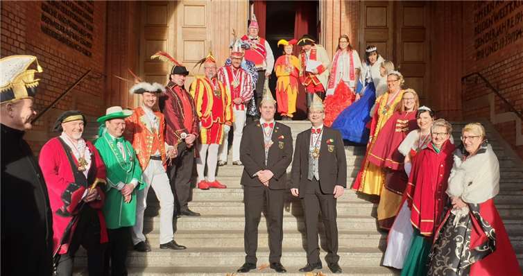 Die Karnevalisten aus dem Rheinland verbrachten eine jecke Zeit in der Hauptstadt.