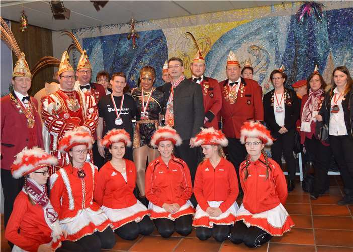 Die Karnevalisten lernten eine andere Art von Karnevalssitzung kennen. Hardy Mies