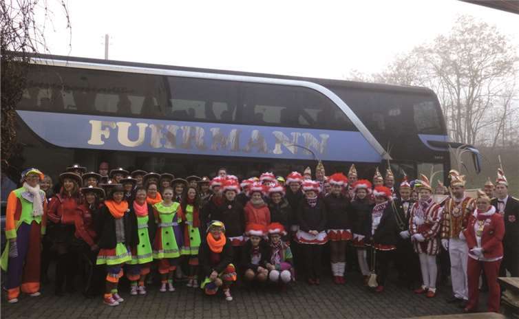 Die Karnevalsgesellschaft "Bunte Kuh" startet in die neue Session. privat