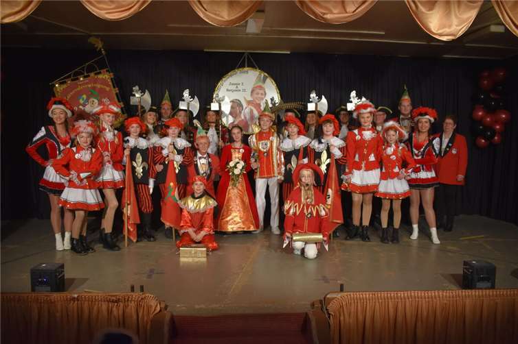 Die Karnevalsvereinigung Nauort (KVN) ist eindrucksvoll in die Session gestartet, die unter dem Motto „Land des Lächelns“ steht. Fotos: privat