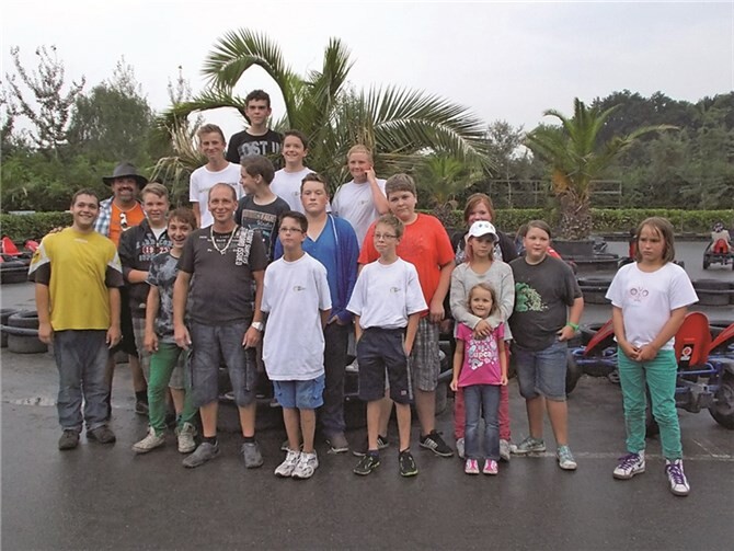 Die Kart-Kids des MSC Kempenich erlebten einen ereignisreichen Ausflug im „Irrland“. privat