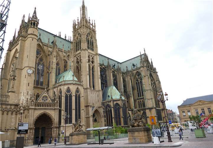 Die Kathedrale von Metz.