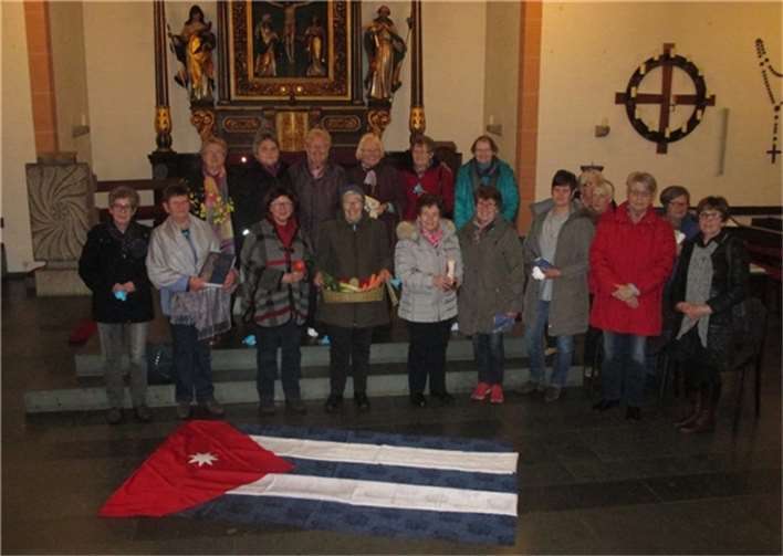 Die Katholische Frauengemeinschaft in Schuld hatten zum Weltgebetstag eingeladen. privat