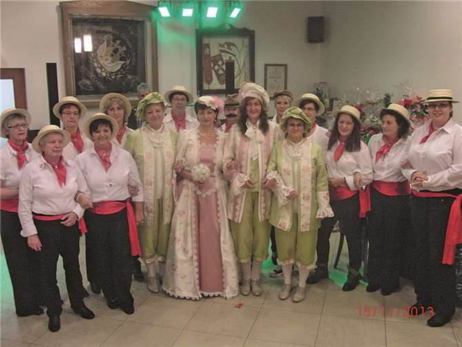 Die Kesselheimer Möhnen feierten den Sessionsauftakt.privat