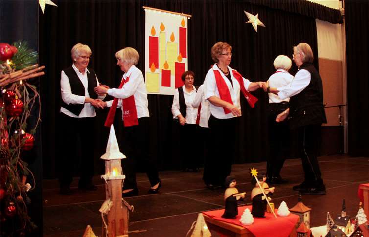 Die KfD Tanzgruppe sorgte für Unterhaltung.