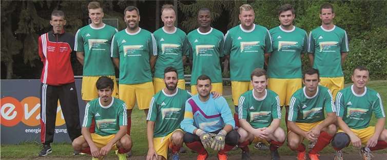 Die Kicker des FSV Stromberg. privat
