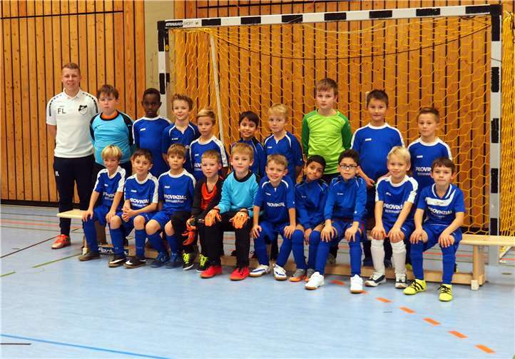 Die Kids der F-Jugend waren mit Eifer dabei. privat