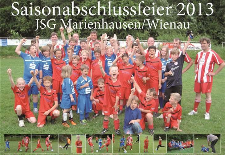 Die Kids der JSG Marienhausen/Wienau feierten ihren Saisonabschluss.privat