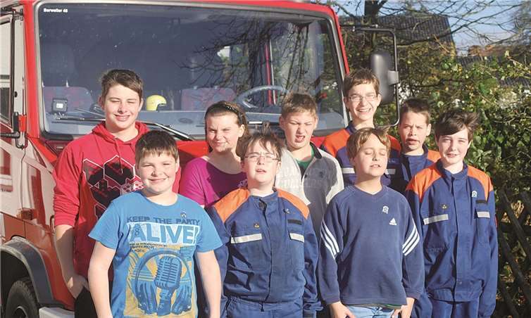 Die Kids erlebten ein spannendes Feuerwehr-Wochenende.privat