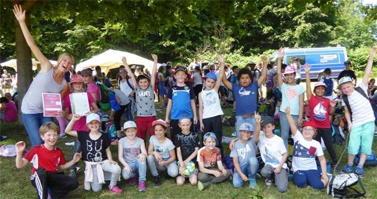 Die Kids hatten jede Menge Spaß.