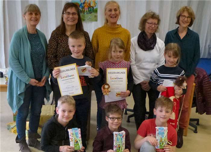 Die Kids hatten jede Menge Spaß beim Lesewettbewerb. Foto: privat