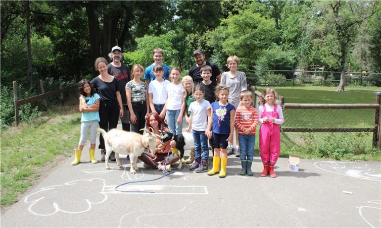 Die Kids hatten viel Spaß in der ersten Ferienwoche am Schwanenteich. Fotos: privat