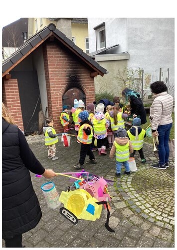 Die Kinder am Backers. Foto: privat