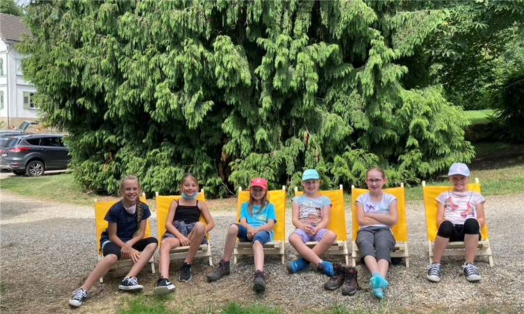 Die Kinder bauten ihre eigenen Schwedenstühle. Foto: privat